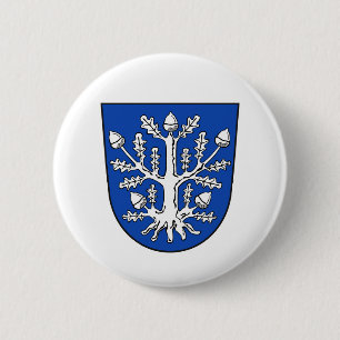 Offenbach Main vlag stadssymbool Duitsland stad em Ronde Button 5,7 Cm