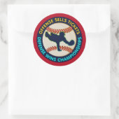 Offense verkoopt tickets ronde sticker (Tas)