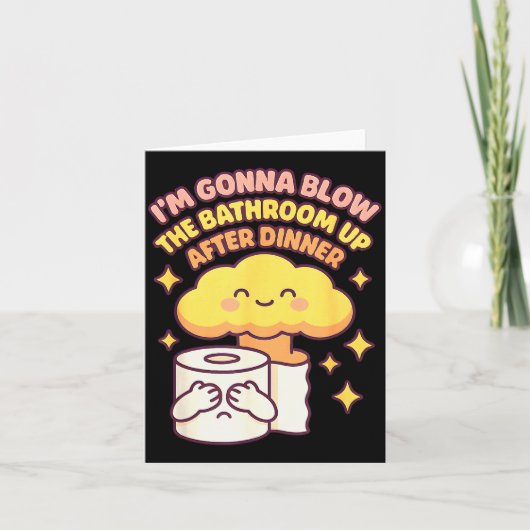 Offensive Thanksgiving Inappropriate Christmas Adu Kaart (Voorkant)