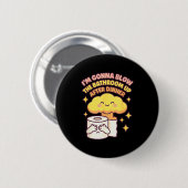 Offensive Thanksgiving Inappropriate Christmas Adu Ronde Button 5,7 Cm (Voorkant /achterkant)