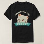 Offente volwassen mens die al het puistje C heeft T-shirt (Design voorkant)