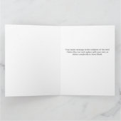 Offer Congratulations and Personalise with Name Kaart (Binnen)