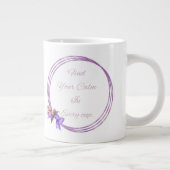 Offerte en bloemige mok ontwerp (Rechts)