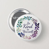 Offerte | Kute Inspirerend Waterverf Art Ronde Button 5,7 Cm (Voorkant /achterkant)