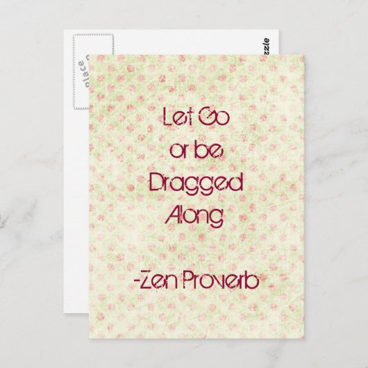 Offerte loslaten briefkaart (Voorkant / Achterkant)