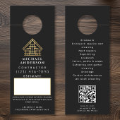Offerte Offerte Woningbouw QR-code Deurhanger