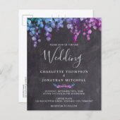 Offerte over botanische eucalyptusbruiloft (Voorkant / Achterkant)