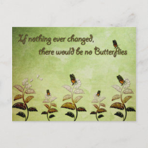Offerte over Butterfly wijzigen Briefkaart