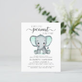 Offerte over een lephant-mint op Baby shower Uitno (Staand voorkant)