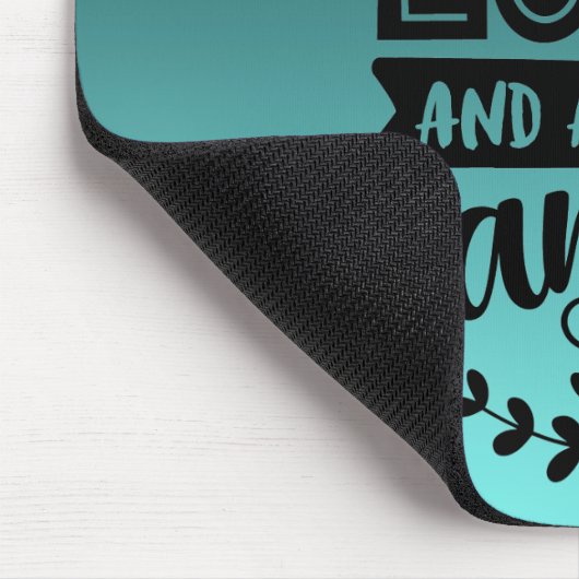 Offerte over liefde en gezin muismat (Hoek)