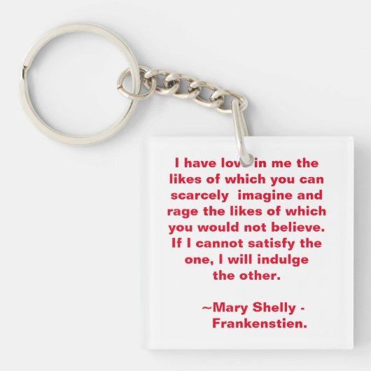 Offerte over liefdesaanbiedingen en leeftijden sleutelhanger (voorkant)