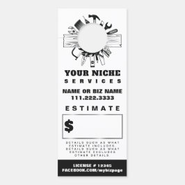 *~* Offerte Raming Trades Carpenter QR Houtgereeds Deurhanger