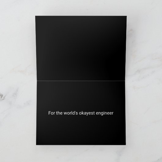 Offerte structurele Humor engineer definitie Kaart (Binnen)