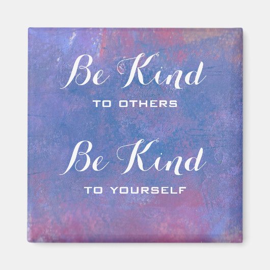 Offerte voor Abstracte blauwe achtergrond Magneet (Voorkant)