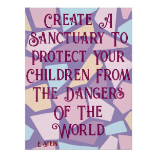 Offerte voor Bescherm uw kinderen Perfect Poster