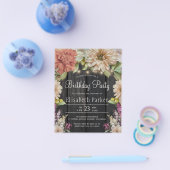 Offerte voor bloederige feestdag flyer (Enkel)