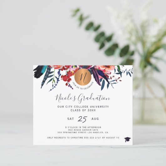 Offerte voor bloemkool-graduatie (Staand voorkant)