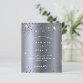 Offerte voor bruiloft met glans (Staand voorkant)