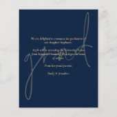 Offerte voor 'Budget Script Navy Gold'-publicatie (Achterkant)