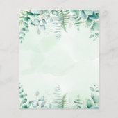 Offerte voor de begroting voor weddenschap met euc flyer (Achterkant)