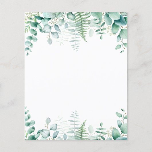 Offerte voor de begroting voor weddenschap met euc flyer (Achterkant)