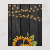 Offerte voor de graduatie-partij (Achterkant)