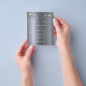 Offerte voor de sluiting van een wemelglaasje flyer (Hand)