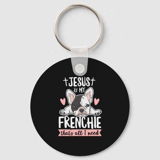 Offerte voor een Franse eigenaar Sleutelhanger (Voorkant)