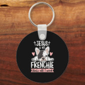 Offerte voor een Franse eigenaar Sleutelhanger (Voorkant)