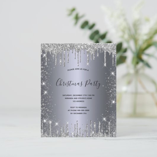 Offerte voor kerstfeestfeest (Staand voorkant)