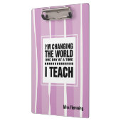 Offerte voor lesgeven | Aangepaste naam Klembord (Links)