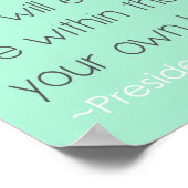 Offerte voor liefde en thuisinspiratie poster (Hoek)