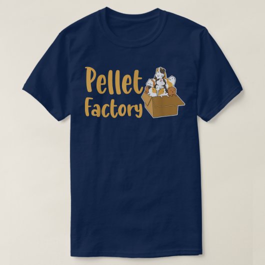 Offerte voor pelletfabriek voor een cavia nerd t-shirt (Design voorkant)
