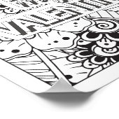 Offerte voor Schattigee Valentijnsdag Poster (Hoek)