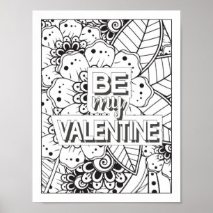 Offerte voor Schattigee Valentijnsdag Poster