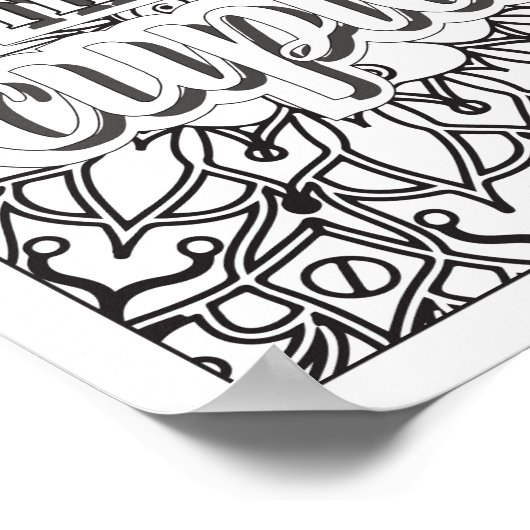 Offerte voor Schattigee Valentijnsdag Poster (Hoek)