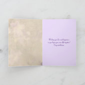 Offerte voor weddenschappen met Floral Branch Card Kaart (Binnen)