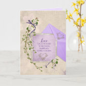 Offerte voor weddenschappen met Floral Branch Card Kaart (Gele Bloem)