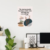 offerte voor ziekenhuis, arts, medisch centrum poster (Thuiskantoor)