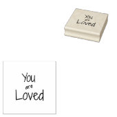 Offertebevestiging; u bent geliefd rubberstempel (Gestempeld)