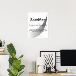 Offerteer Citaten Inspirerende Typografie Kunst Poster