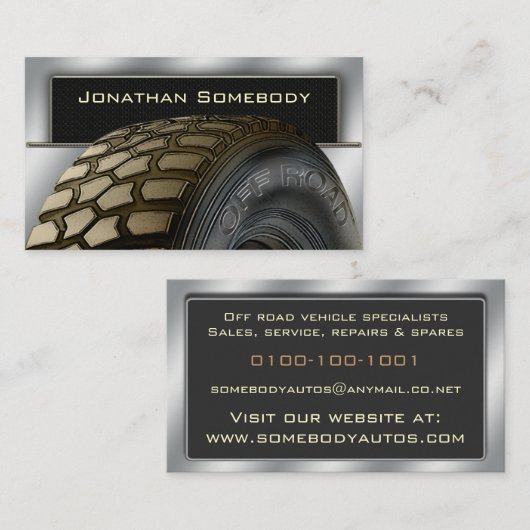 Offertenbandsjabloon voor zakelijke kaart 13 visitekaartje (Voorkant / Achterkant)