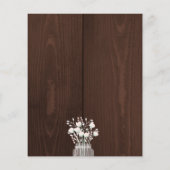 Offertepartijuitnodiging voor budgetrustige verlic (Achterkant)