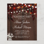 Offertepartijuitnodiging voor budgetrustige verlic (Voorkant)