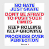 Offertes & Gezegden - Street Skateboard Stickers (Vel)