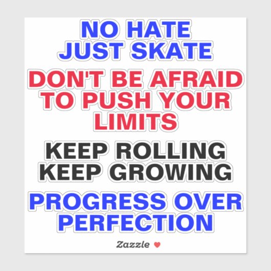 Offertes & Gezegden - Street Skateboard Stickers (Vel)