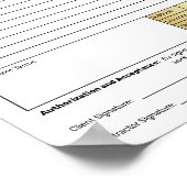 Offerteschatting Taak Voorstel Formulieren Aanneme Poster (Hoek)