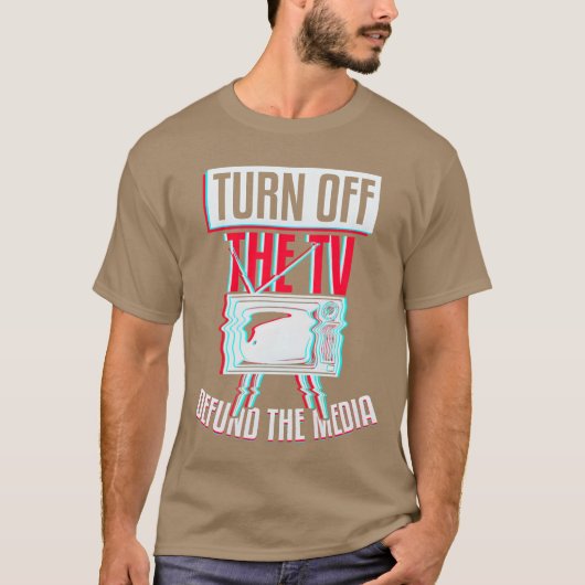 OffheV Defund Media boy T-shirt (Voorkant)