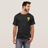 Offical Atlas Shrugged T - zwart & goud T-shirt (Voorkant volledig)