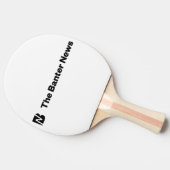Offical Benter News Ping Pong Paddle Tafeltennisbatje (Zijkant)